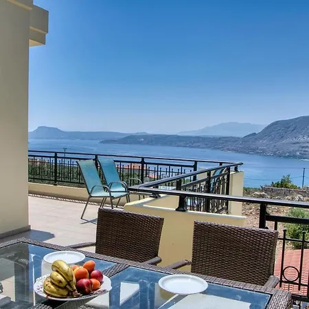 Souda Bay View With Private Pool Near Chania City Exterior photo