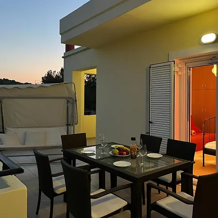 Souda Bay View With Private Pool Near Chania City Exterior photo