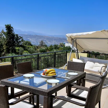 Souda Bay View With Private Pool Near Chania City Exterior photo
